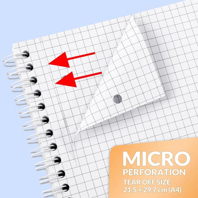 Thumbnail 3 de SUNEE A4 Squared Notebook Pack of 3