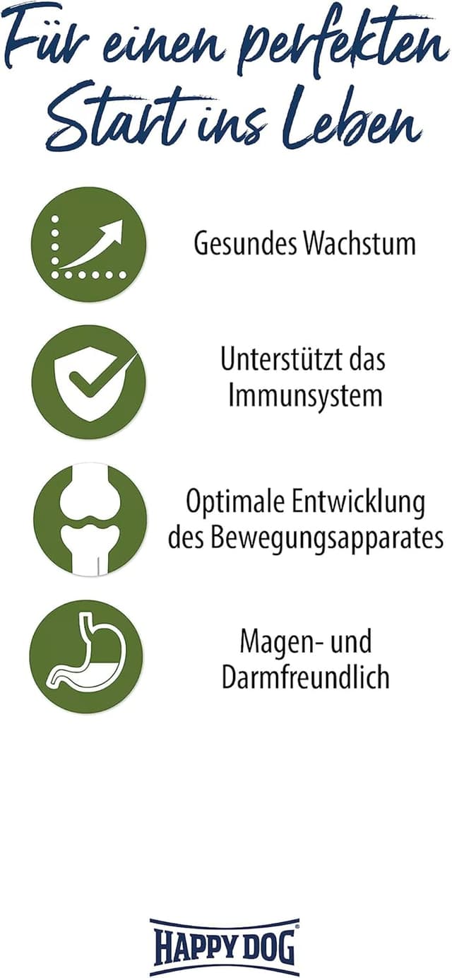 Thumbnail 1 de Happy Dog Alleinfuttermittel Welpen 4 kg