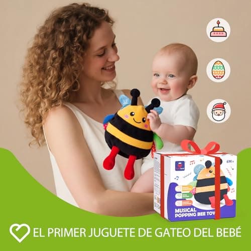 Thumbnail 8 de hahaland Abeja Bailarina 4 en 1 con Música y Grabación 🐝