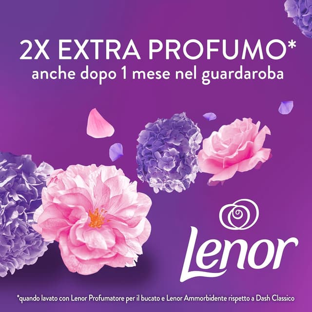 Thumbnail 1 de Lenor Profumatore Bucato Perle Lavatrice Ametista Rosa 6x195g