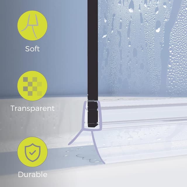 Thumbnail 3 de GECKOSEAL Shower Screen Seal Strip 90cm