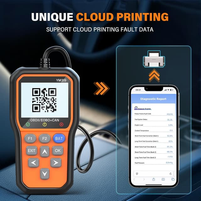 Thumbnail 4 de BluSon YM319 OBD2 Scanner 2.4"