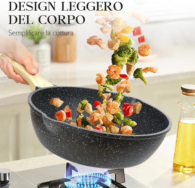 Detalle 2 de GiPP set pentole antiaderenti 14 pezzi