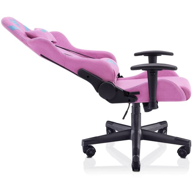 Detalle de Valk Nyx Silla Gaming tela rosa topacio