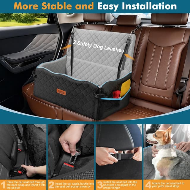 Thumbnail 4 de Tivray Large Dog Car Seat 60 lb