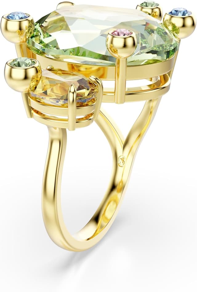 Detalle 2 de Swarovski Anillo Verde y Amarillo