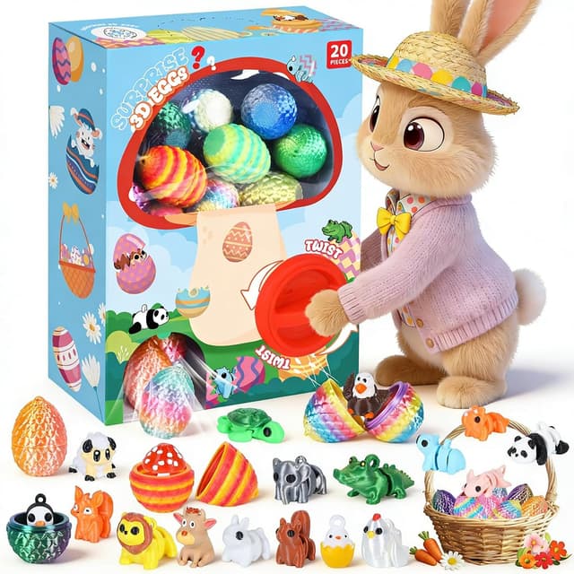 Detalle de LHBuno Ostergeschenke Ostereier Kapsel-Vending-Maschine