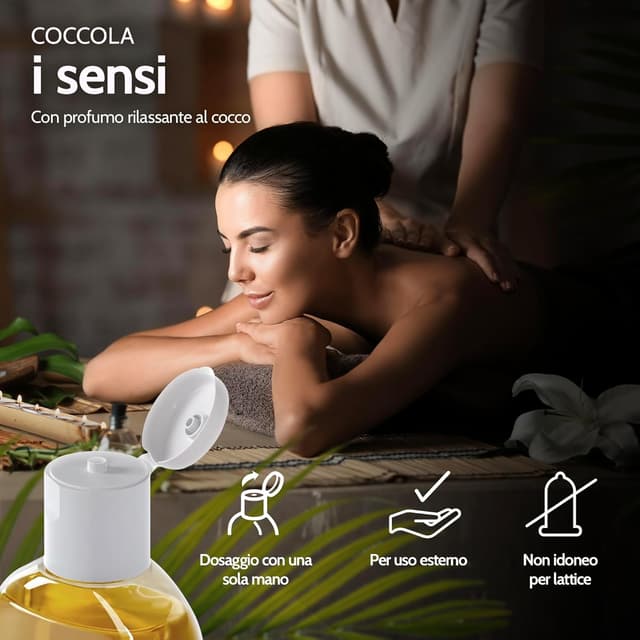 Thumbnail 4 de Vibratissimo Coconut 250 ml olio da massaggio