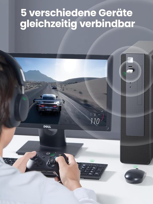 Thumbnail 4 de UGREEN USB Bluetooth Adapter 5.0 für PC