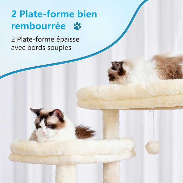 Thumbnail 3 de Hey-brother Kratzbaum 188 cm Katzenbaum XXL