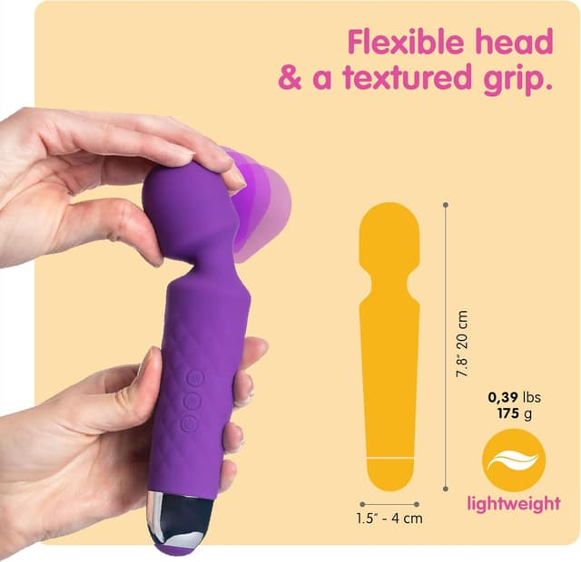 Thumbnail 2 de Oliver James Wand Vibrator 20 modes