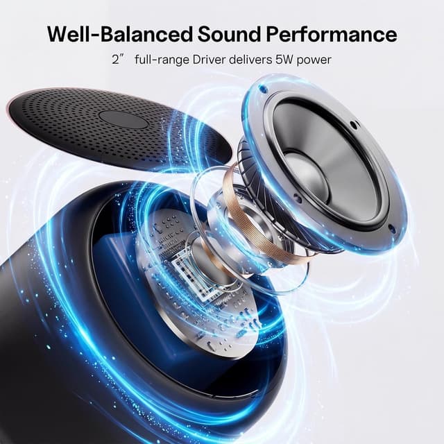 Detalle 2 de Bobtot Portable Bluetooth Speaker with Strap