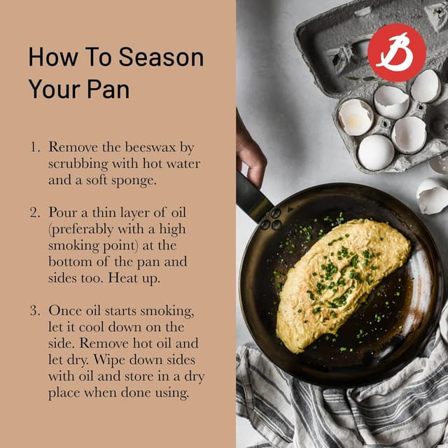 Thumbnail 4 de De Buyer Sartén de Crepes Hierro Mineral Ø30 cm