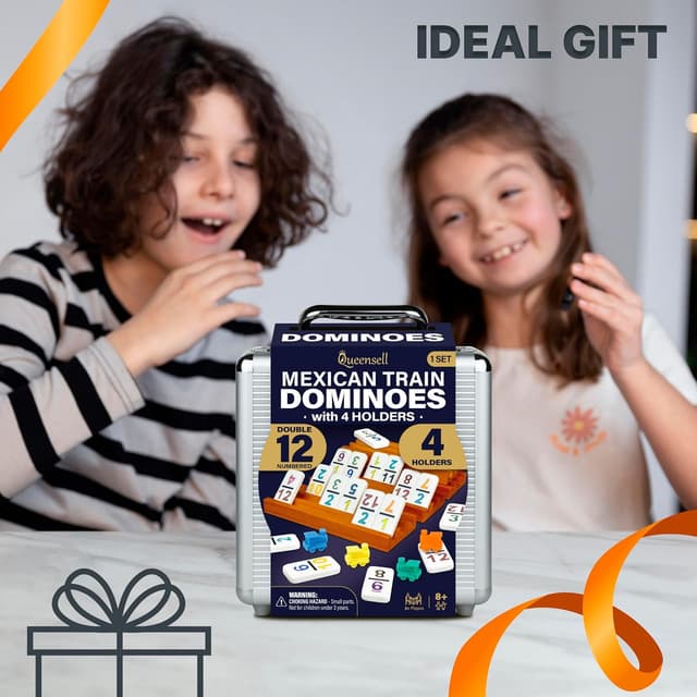 Thumbnail 5 de Queensell Double 12 Dominoes Set 91 Tiles 🎲