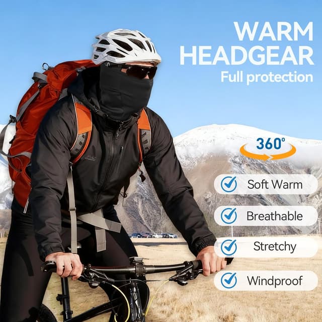 Detalle 1 de GL GLENSLAVE Balaclava for Cold Weather