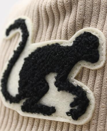 Detalle de Surf Monkey Casquette snapback en velours côtelé visière plate (taille unique)