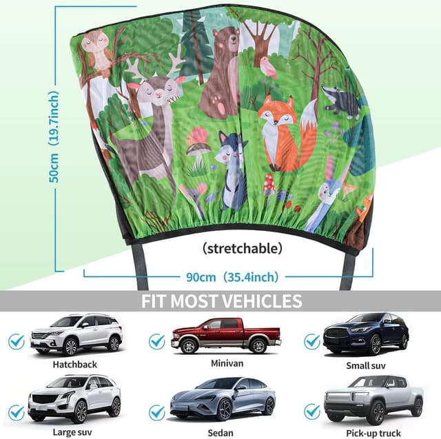 Thumbnail 1 de iZoeL Parasole auto 51×31 cm