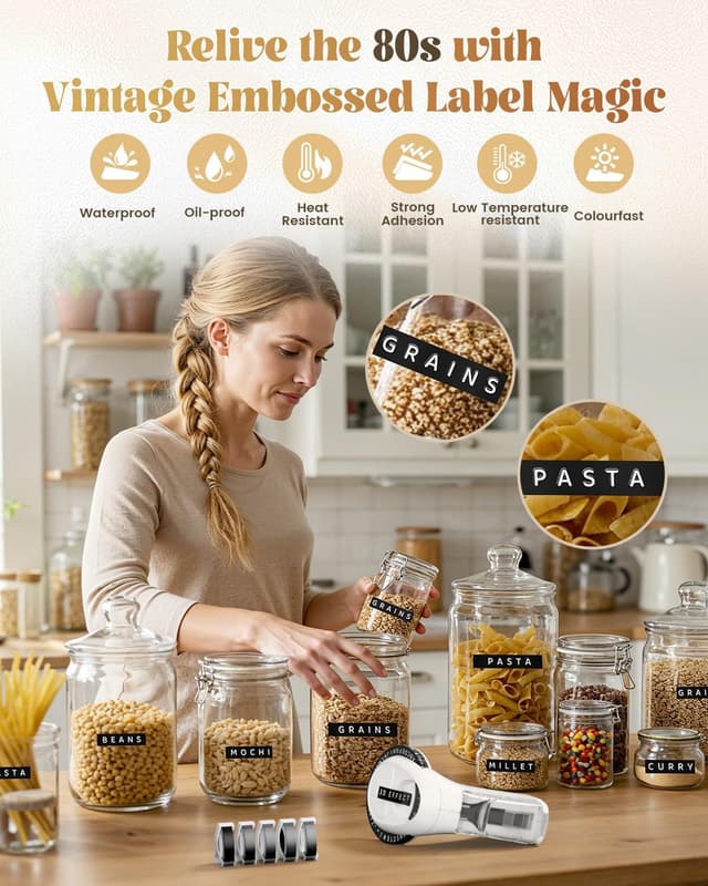 Detalle de VolenGo Omega embossing label maker 9mm