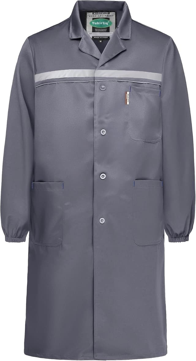 Detalle de Yukirtiq Warehouse Lab Coat Hi Viz 65/35