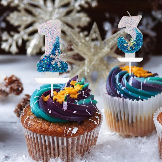 Thumbnail 6 de Yiran Zahlkerze Nummer 1 11,5 cm 🎂