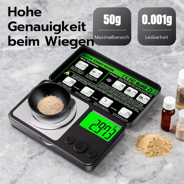 Detalle de Feinwaage Wigearss 0,001 g für 50 g