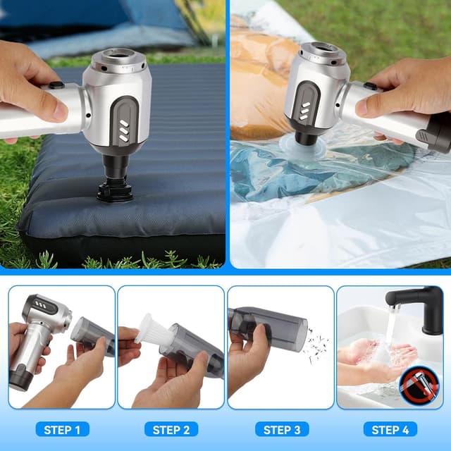 Thumbnail 6 de LUKVCIY handheld vacuum 16000Pa for cars