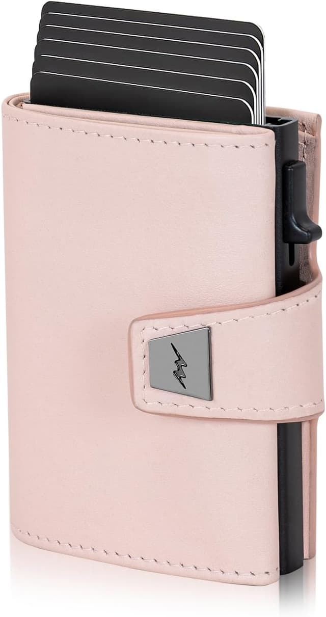 Imagen de Marc Peter Geldbörse Herren Leder Portmonee 9,6×7×2 cm en OfertitasTOP