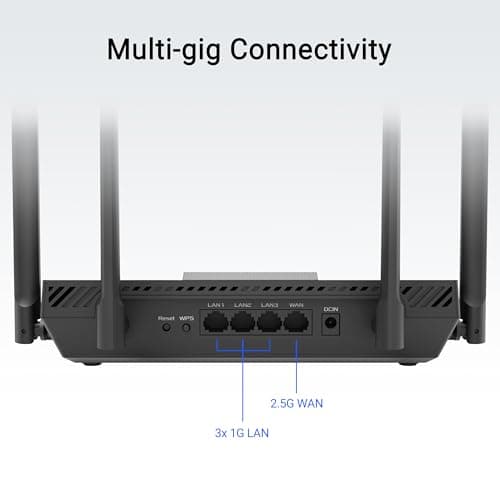 Detalle 2 de ASUS RT-BE50 Router WiFi 7 3.600 Mbps