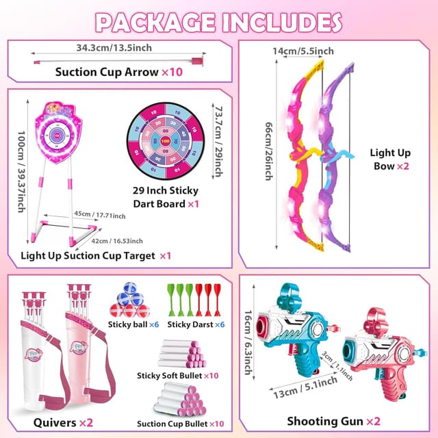 Detalle de Kids 4-in-1 archery set, 2 pack