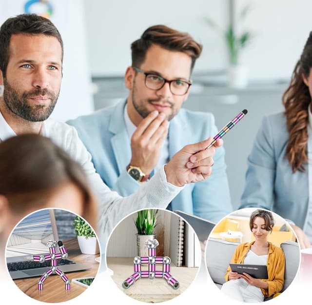 Thumbnail 6 de OSDUE Stylo magnétique multicolore 13 anneaux 🖊