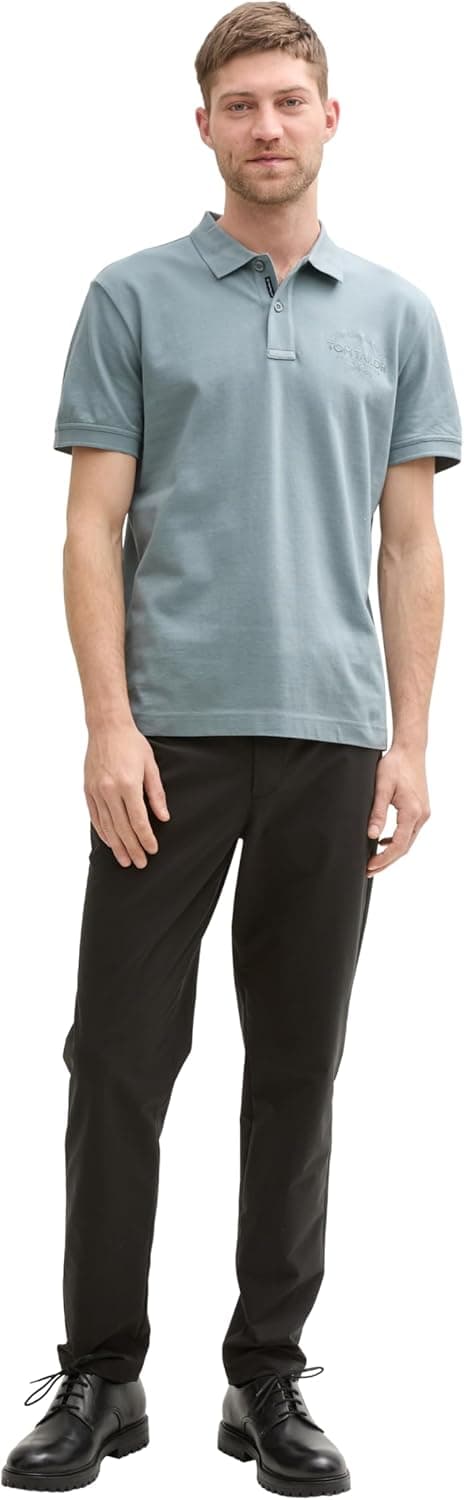 Detalle 2 de TOM TAILOR Polo Uomo: tessuto traspirante e stile classico per l’uso quotidiano