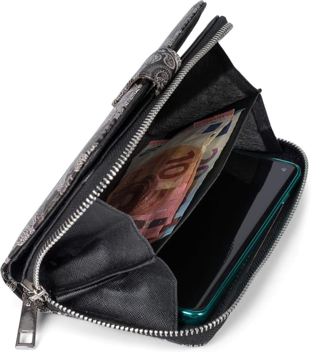 Thumbnail 3 de styleBREAKER Portafoglio donna 19x10x3 cm