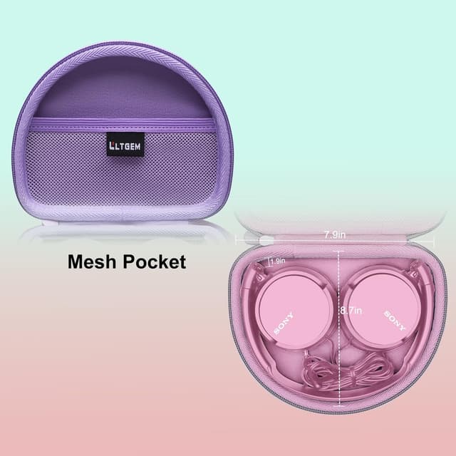 Thumbnail 1 de L LTGEM Hard Case for Sony ZX110 and JBL Jr 310BT