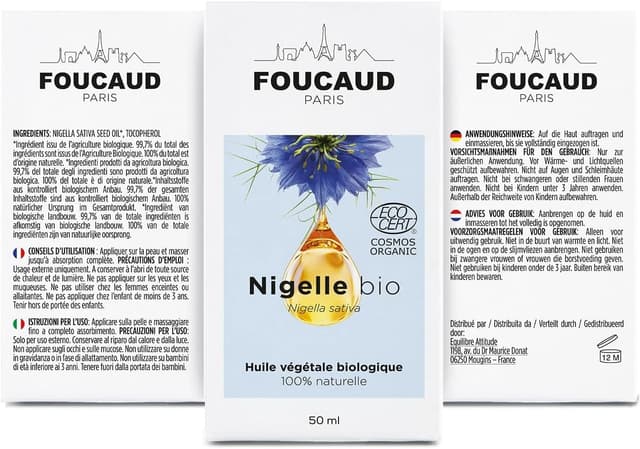 Detalle 2 de FOUCAUD Olio di Nigella Sativa 50 ml