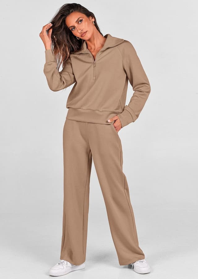 Detalle 2 de PRETTYGARDEN 2-Piece Women's Casual Tracksuit set