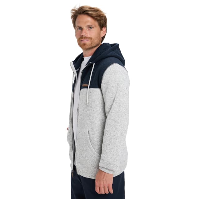 Detalle de Quiksilver Keller Block Zip: sudadera con cremallera y capucha para hombre