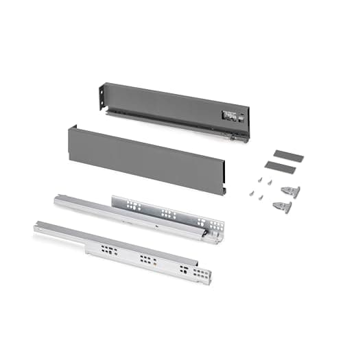 Imagen de Emuca Kit cajón 93 mm altura, 450 mm profundidad en OfertitasTOP