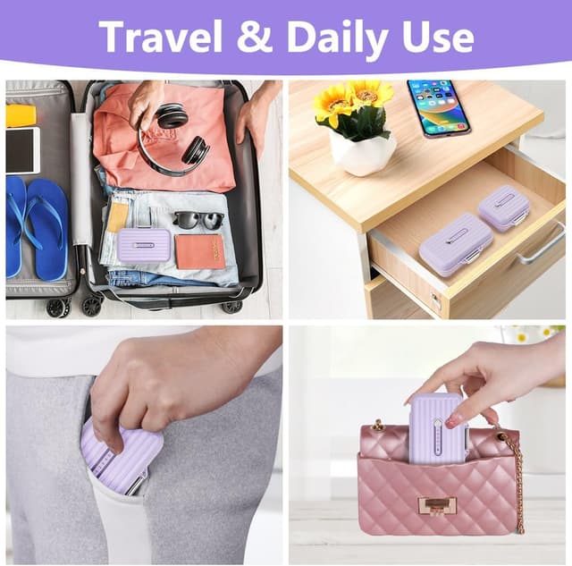 Thumbnail 6 de AOGOE Pilulier Portable 7 compartiments