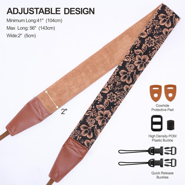 Thumbnail 6 de Padwa Kameragurt Lifestyle 2 Zoll, Kork