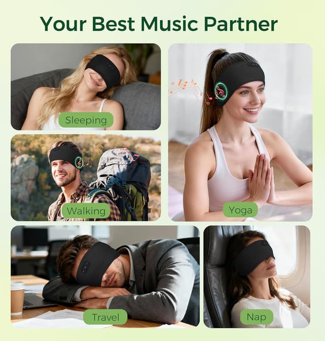 Thumbnail 6 de MUSICOZY Sleep headphones with 16-hour Bluetooth