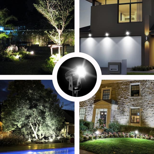 Thumbnail 6 de T-SUN Faretto solare da esterno IP65 regolabile 270° con 2 modalità e accensione automatica