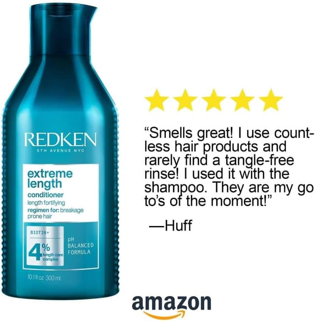 Detalle de REDKEN Conditioner (Biotin & Castor Seed Oil) Extreme Length – 300 ml