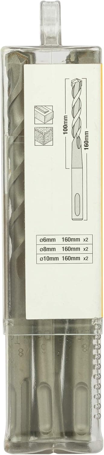 Thumbnail 6 de DEWALT DT60302 QZ 6 punte SDS-Plus Ø6 Ø8 Ø10