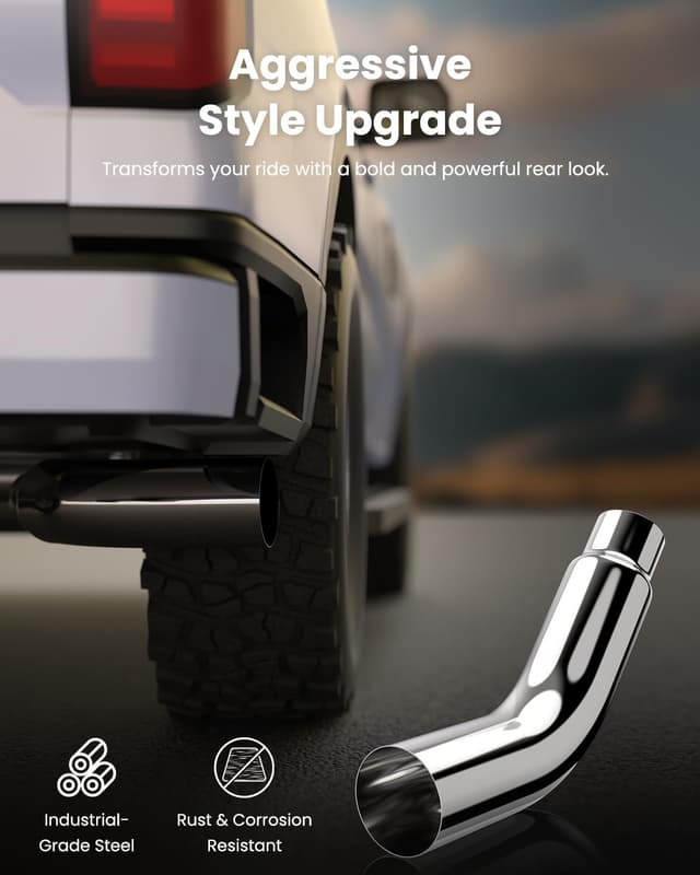 Thumbnail 4 de JY PERFORMANCE 5 Inch Diesel Elbow Tip 23