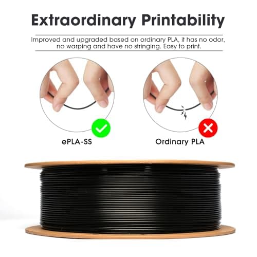 Detalle de eSUN PLA 1,75 mm filamento 4×1 kg per stampa 3D 🎨