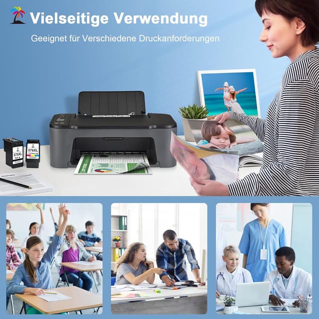 Thumbnail 5 de Palmtree 540XL 541XL Canon Patronen