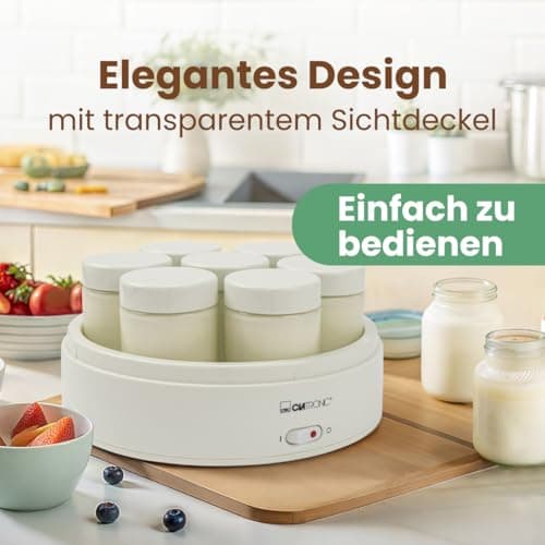 Thumbnail 6 de Clatronic JM 3344 yogurtera 7×160 ml 🍶