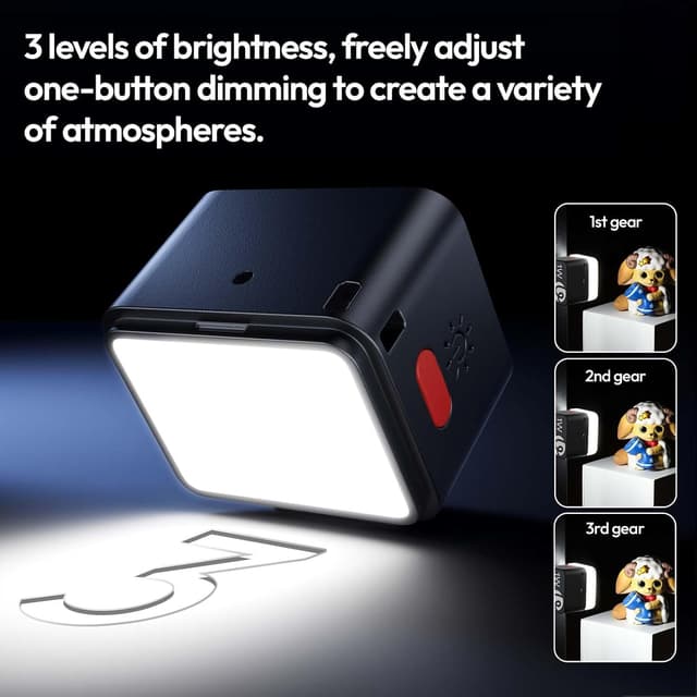 Detalle de ULANZI DG01 mini video light, 5600K