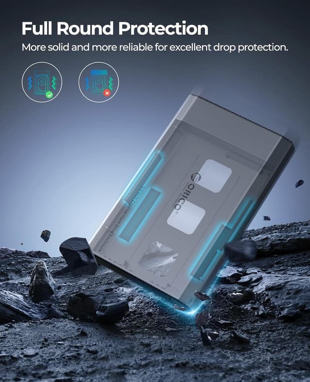 Thumbnail 6 de Boîtier disque dur ORICO Aluminium 3,5 USB-C 3.2 Gen 2 (DD35C3) pour SATA 3,5/2,5