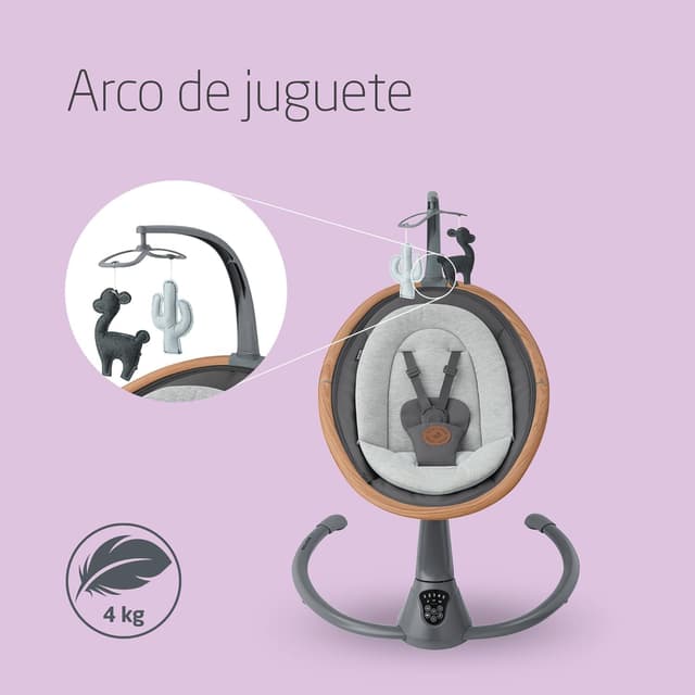 Thumbnail 4 de Maxi-Cosi Cassia Hamaca eléctrica bebé, 0-6 meses